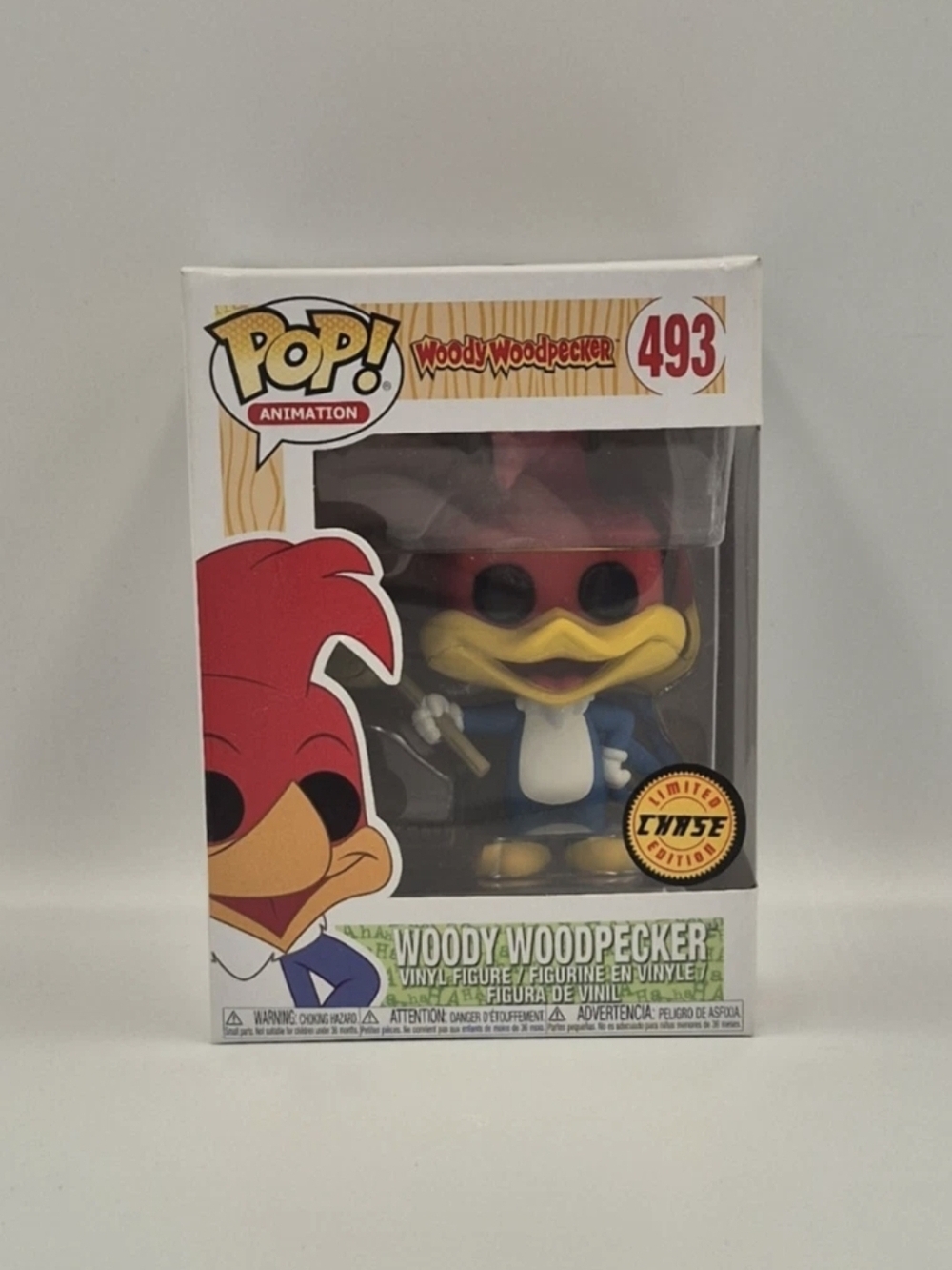 Funko Pop Animation Woody Woodpecker Chase #493 Vinyl Figure